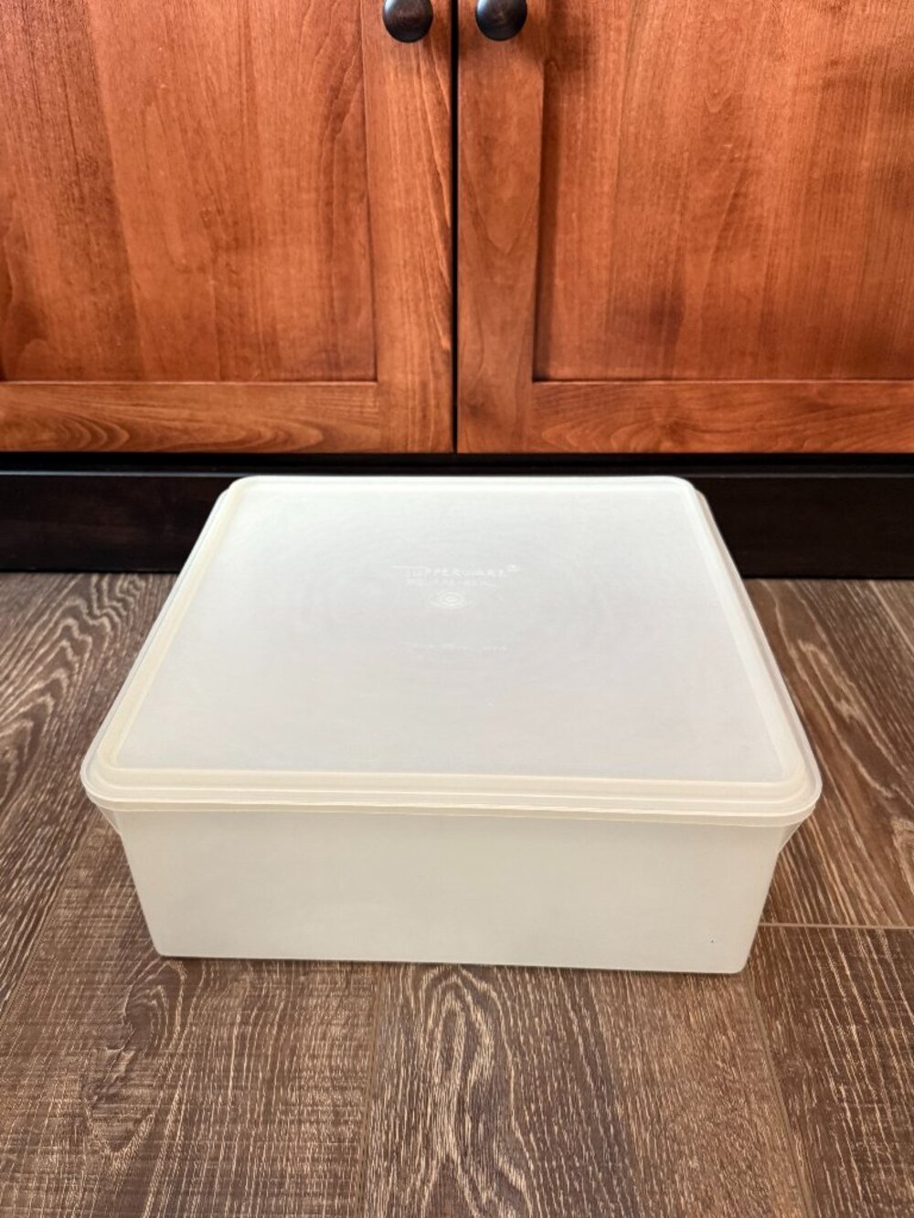 Vintage Tupperware Square Keeper